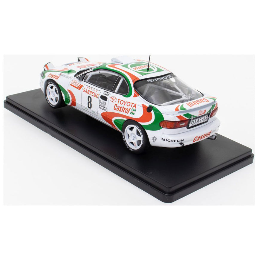 Toyota Celica Turbo ST 185 WRC - Auriol/Occeli - Rallye Sanremo 1994 1:24 Scale