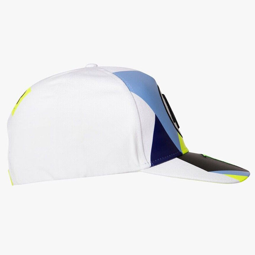 VR46 Valentino Rossi #46 Moto GP White Monster Adjustable Snap Back Cap