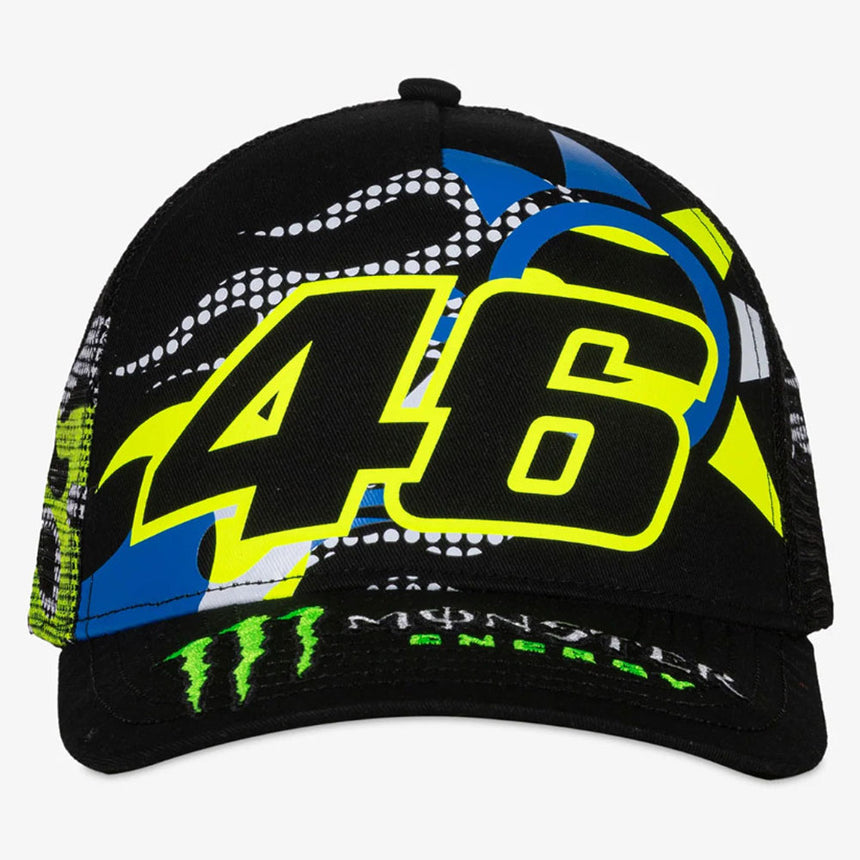 Valentino Rossi VR46 Moto GP Monster Visor Trucker Adjustable Size Baseball Cap