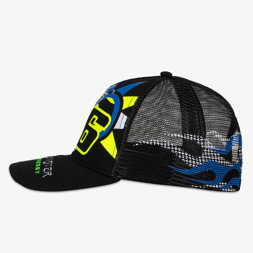 Valentino Rossi VR46 Moto GP Monster Visor Trucker Adjustable Size Baseball Cap