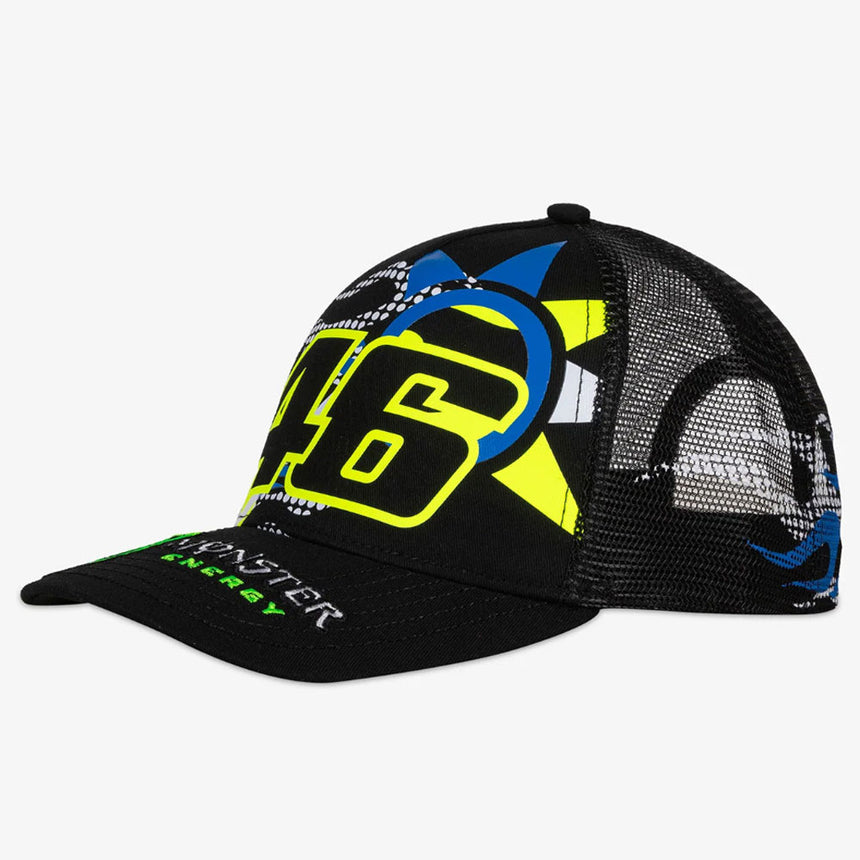 Valentino Rossi VR46 Moto GP Monster Visor Trucker Adjustable Size Baseball Cap