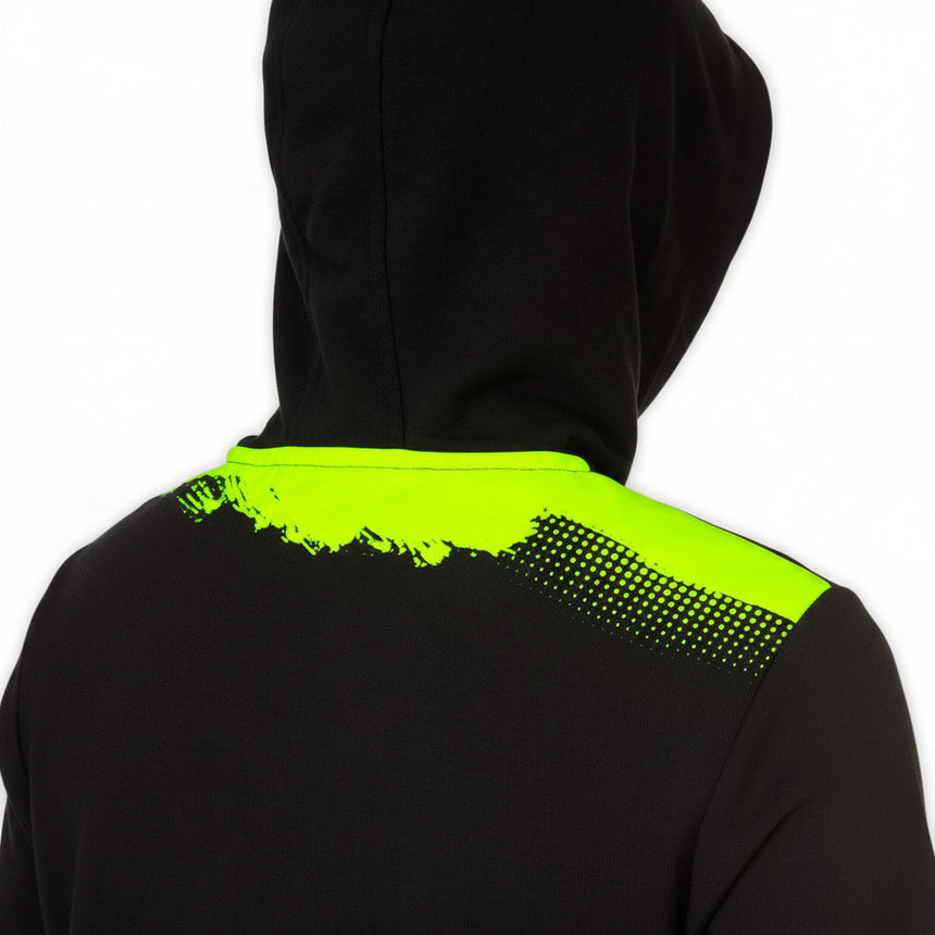 Valentino Rossi VR46 Black Monster Energy Logo Full Front Zip Hoodie