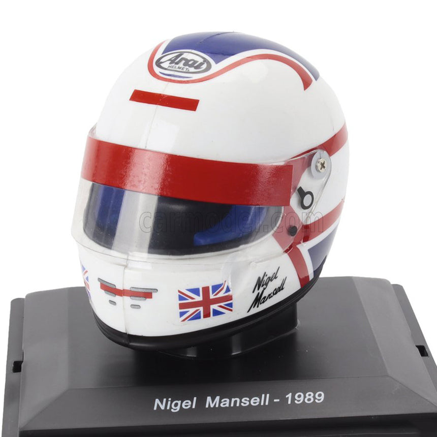 Nigel Mansell 1:5 Scale 640 F1-89 Team Ferrari 1989 Season Model Helmet
