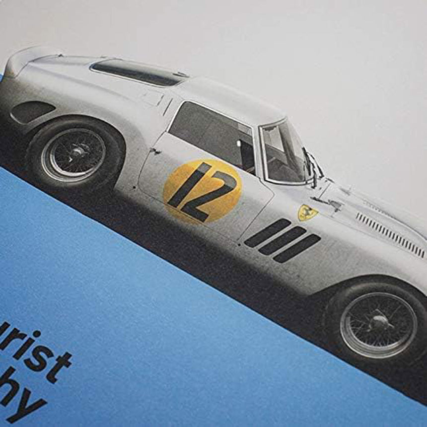 Automobilist Ferrari 250 GTO White Goodwood TT 1963 Print Poster