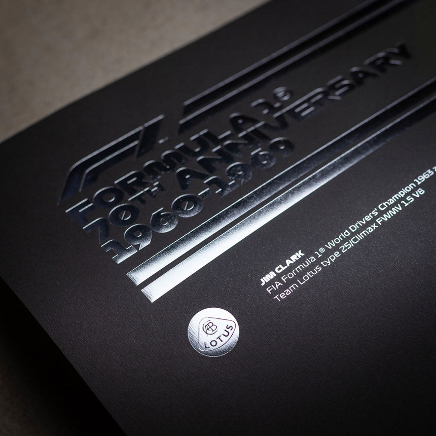 Automobilist Formula 1 Decades Team Lotus 1960s Collectors Edition Print Poster