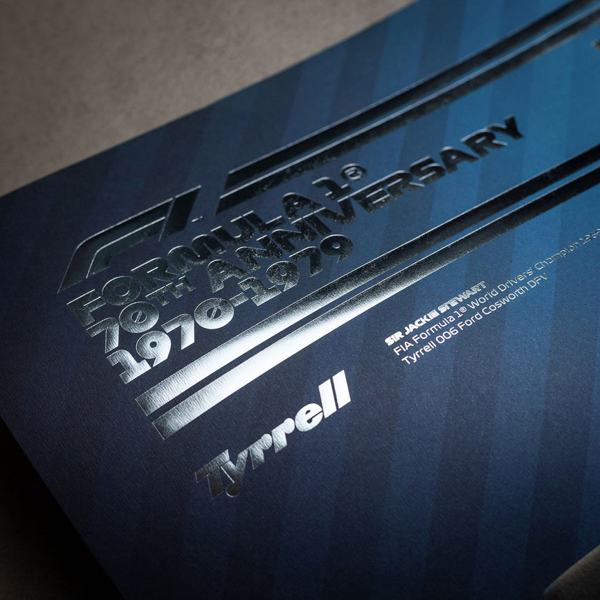 Automobilist Formula 1 Decades Tyrrell 1970s Collectors Edition Print Poster