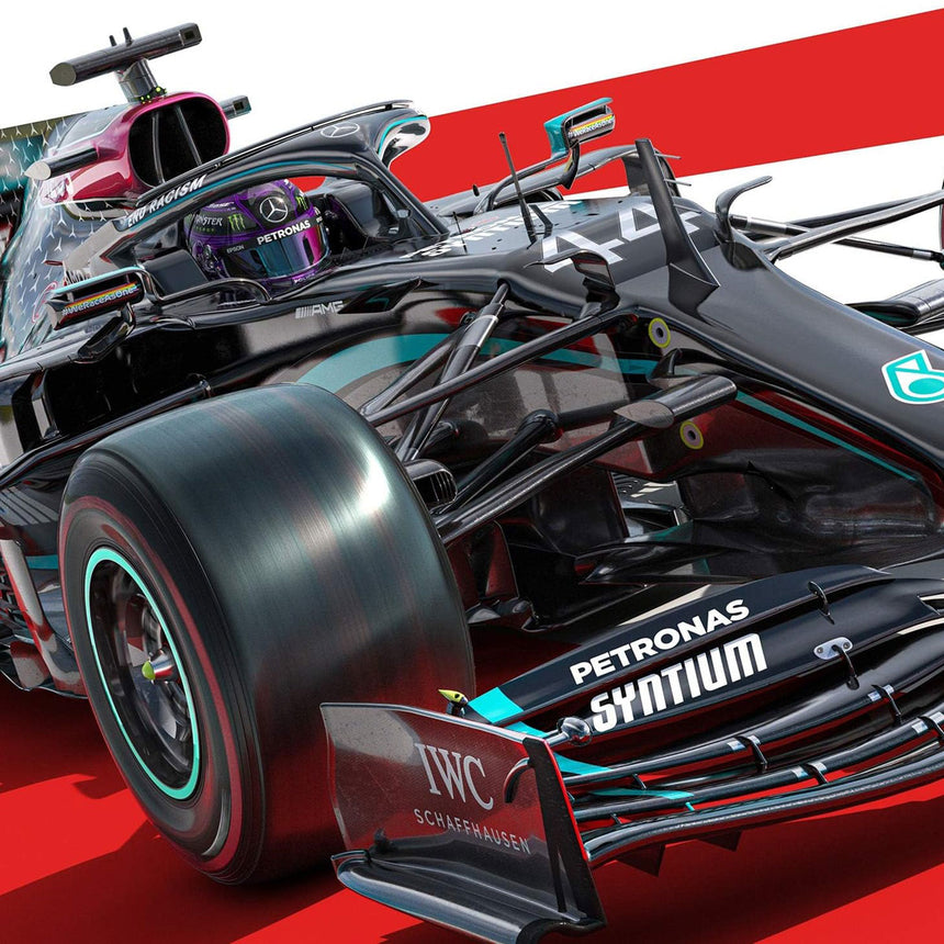 Automobilist Mercedes-AMG Petronas F1 Tuscany 2020 Lewis Hamilton Print Poster