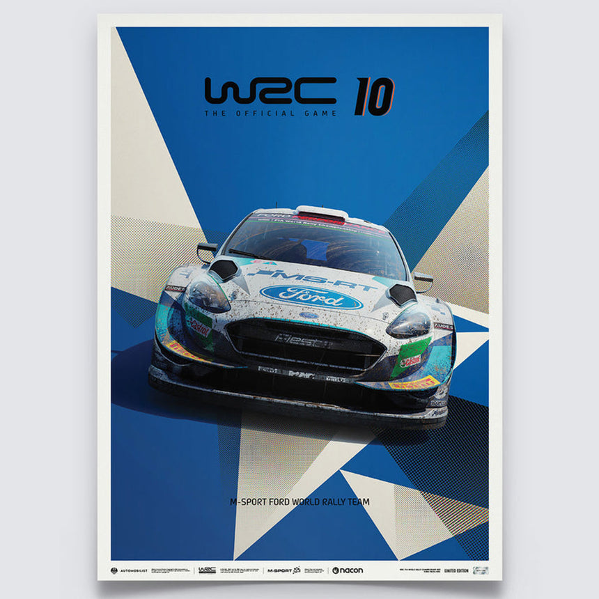 Automobilist Ford Fiesta WRC Limited Edition Print Poster