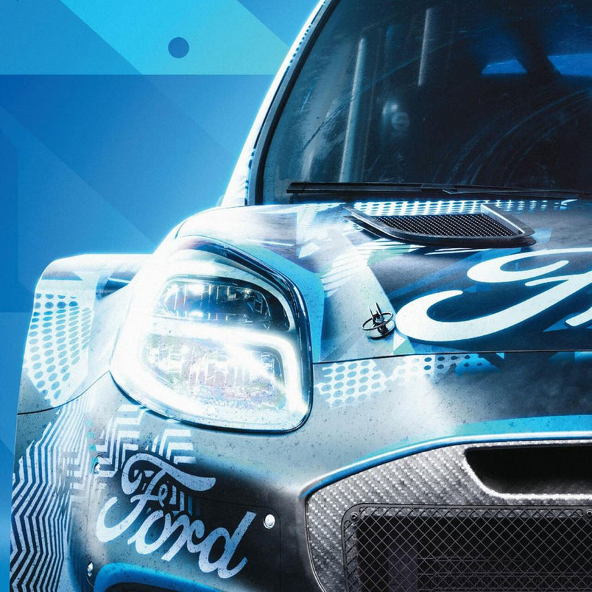 Automobilist M-Sport Ford Puma Hybrid Rally1 WRC - 2022 Print Poster
