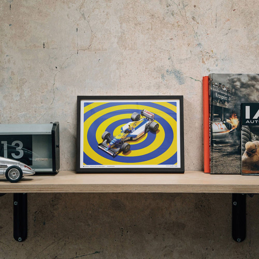 Automobilist Williams Racing FW14B 1992 F1 World Champions Williams Print Poster