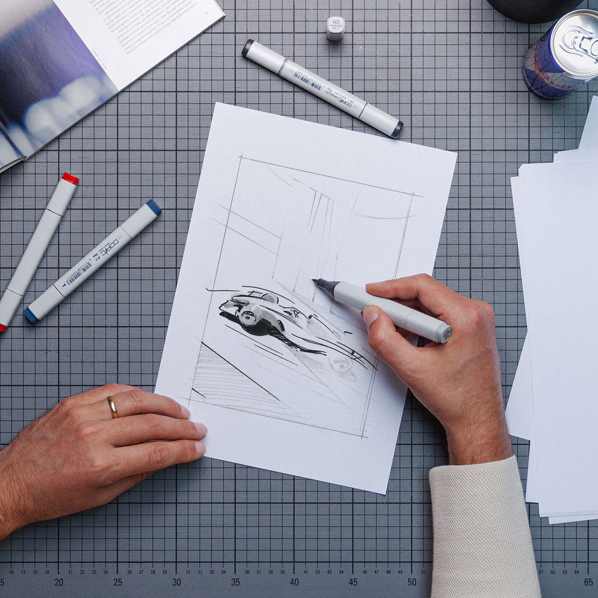 Automobilist Red Bull Racing Max Verstappen 2022 Print Poster