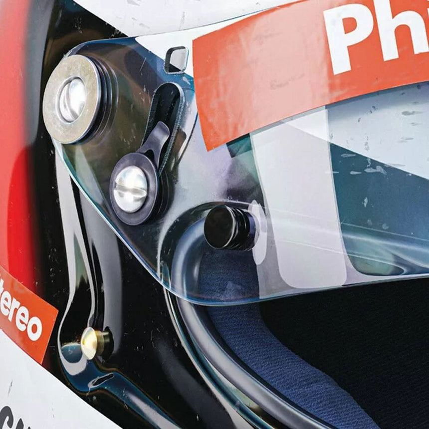 Automobilist Michael Schumacher 1991 Helmet Print Poster