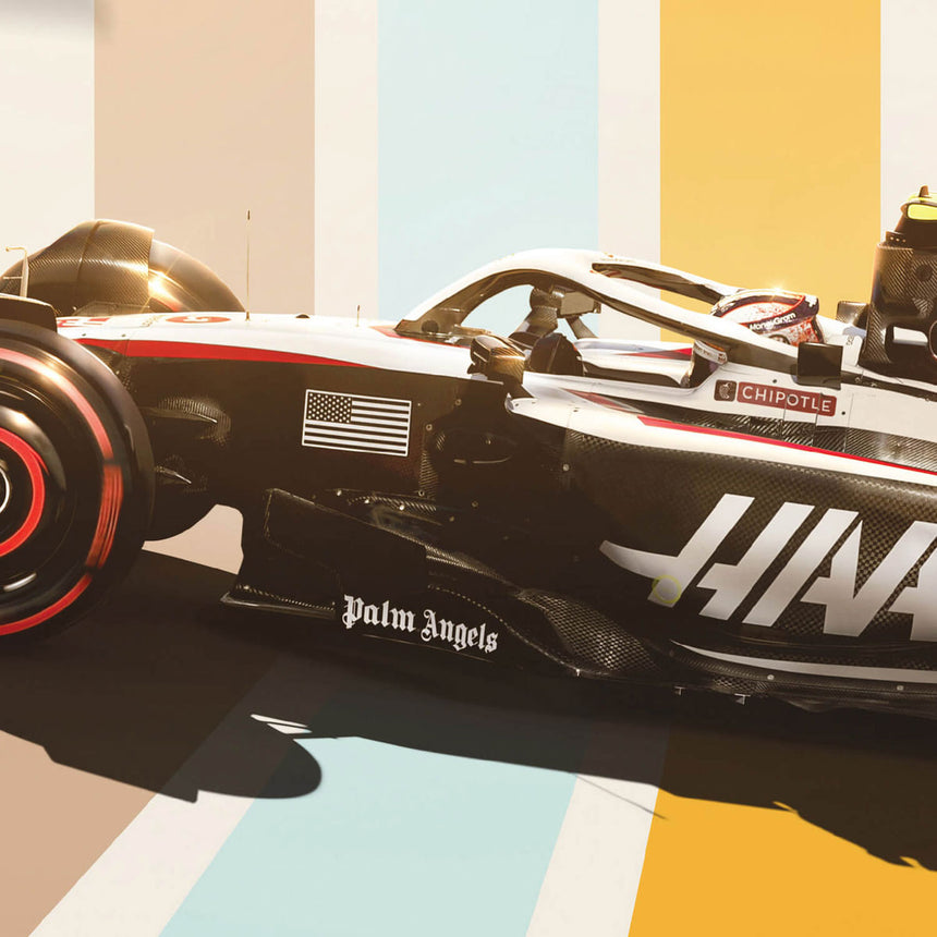 Automobilist MoneyGram Haas F1 Team Miami 2023 Print Poster