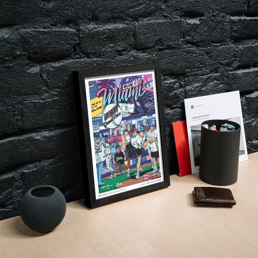 Automobilist Alfa Romeo F1 Team Stake Miami Grand Prix 2023 Print Poster