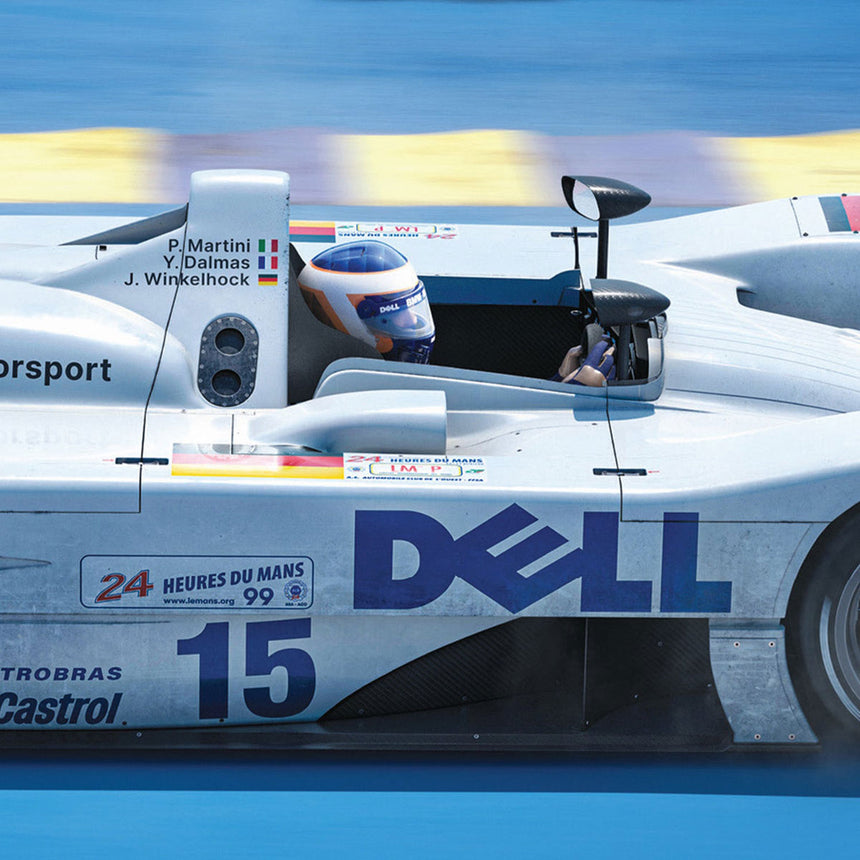 Automobilist BMW V12 LMR 1999 100th Anniversary 24h Le Mans Print Poster