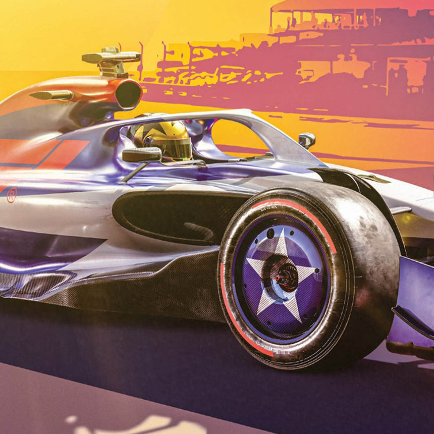 Automobilist Formula 1 United States Grand Prix 2023 Print Poster