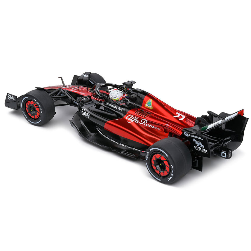 Solido 1:18 Scale Alfa Romeo F1 Team Valtteri Bottas C43 Canada GP 2023 Model Car