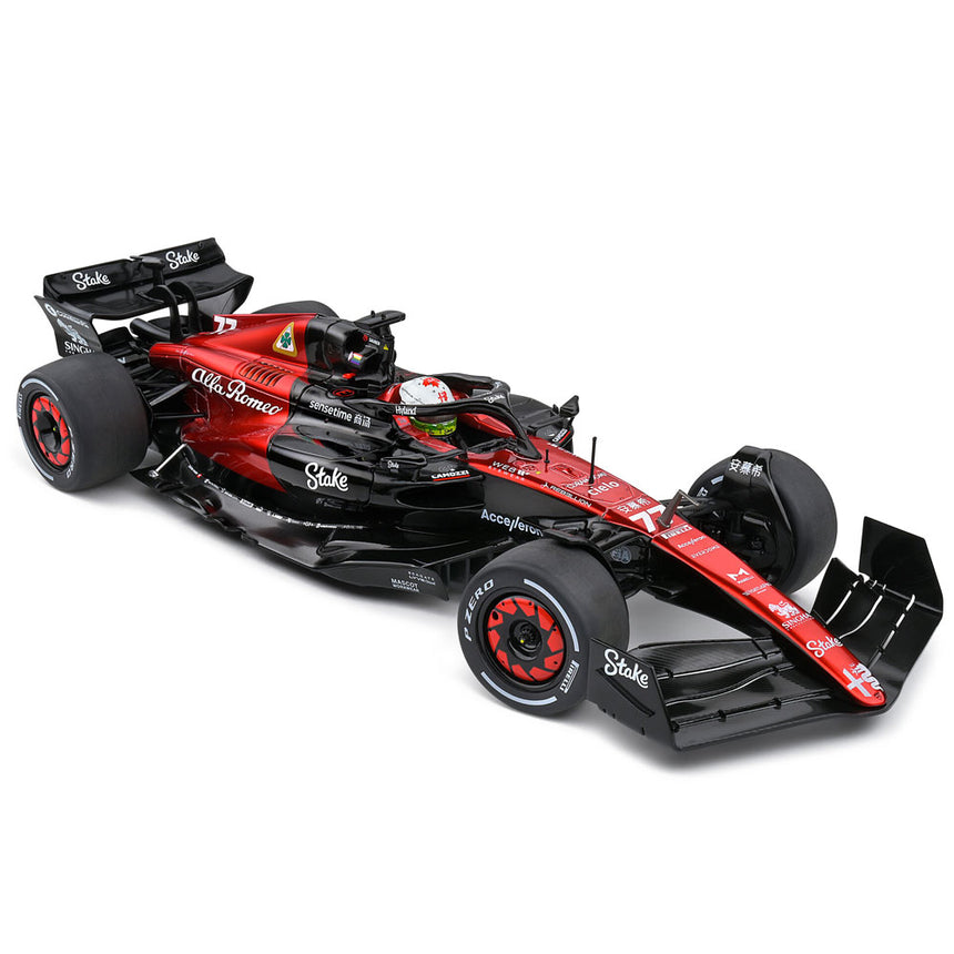 Solido 1:18 Scale Alfa Romeo F1 Team Valtteri Bottas C43 Canada GP 2023 Model Car