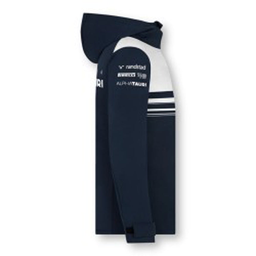 Scuderia AlphaTauri F1 Team White/Navy Hooded Softshell Jacket