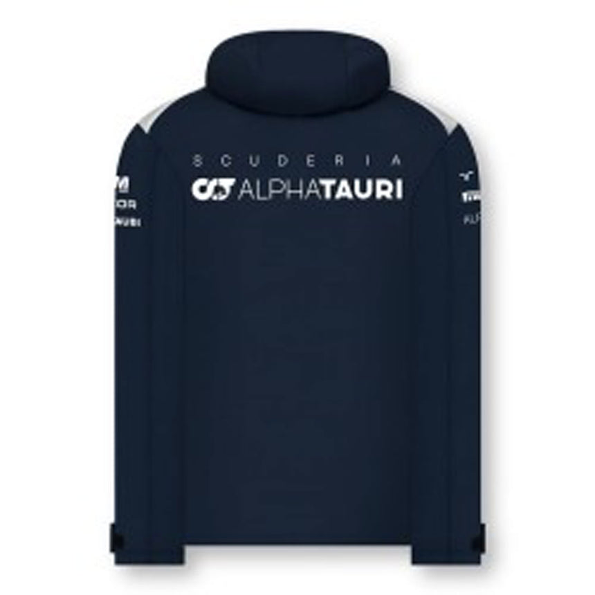 Scuderia AlphaTauri F1 Team White/Navy Hooded Softshell Jacket