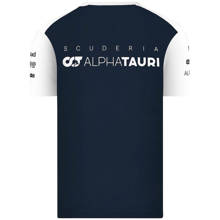 Scuderia AlphaTauri F1 Team White/Navy Drivers Tee Shirt