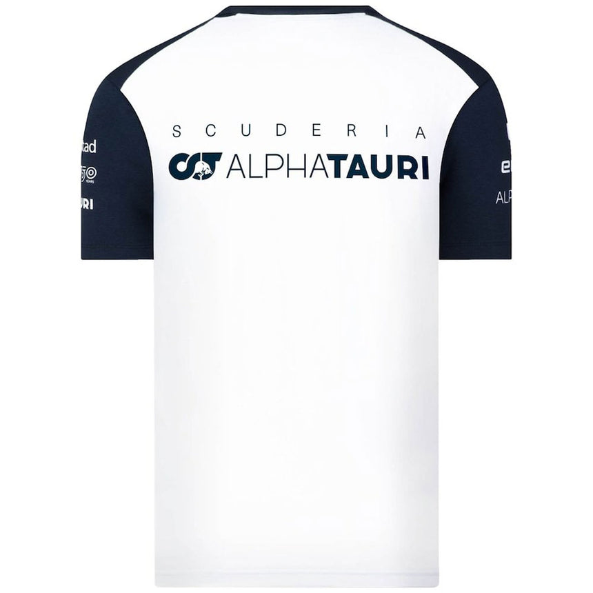 Scuderia AlphaTauri F1 Team Navy/White Drivers Tee Shirt