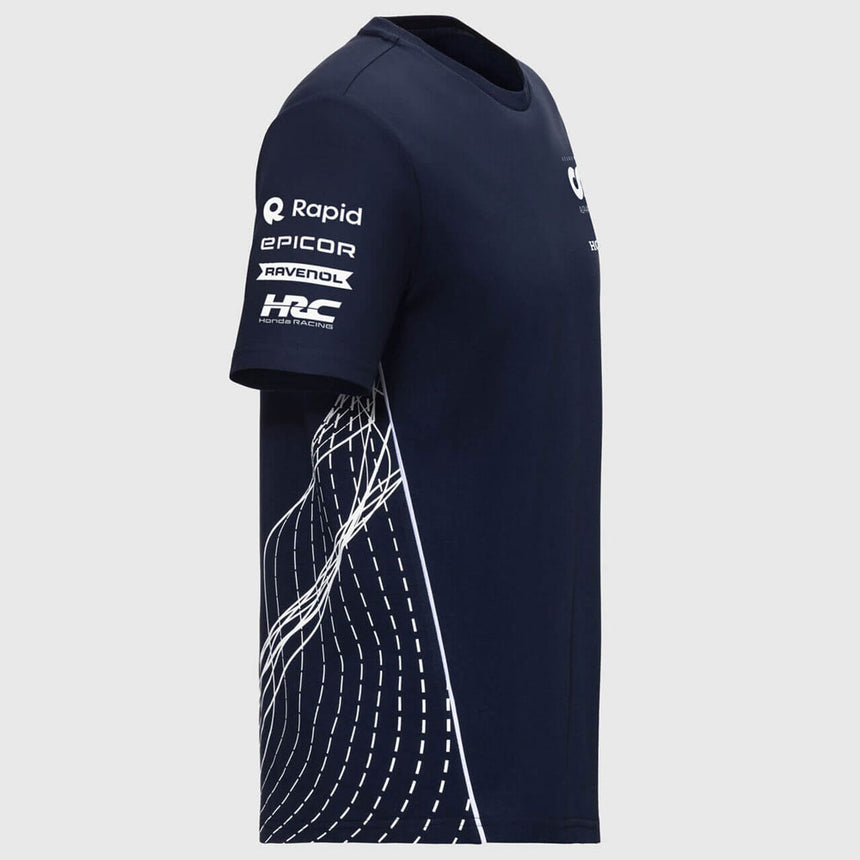 Scuderia AlphaTauri F1 Team Navy Teamline Travel Tee Shirt