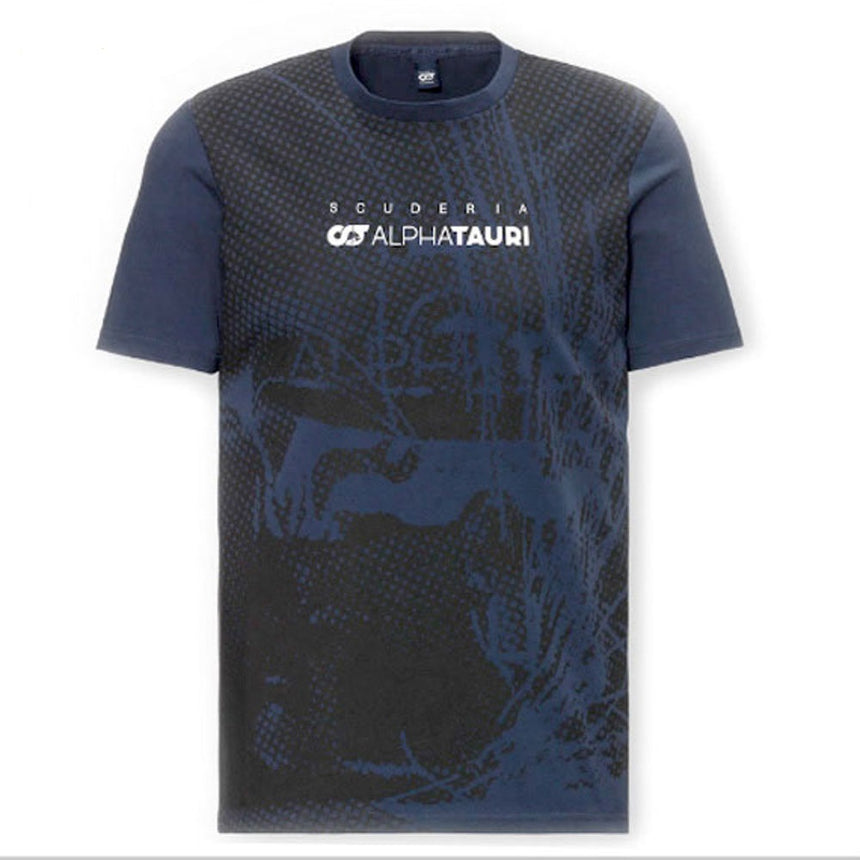 Scuderia AlphaTauri F1 Team Navy Graphic Fanwear Tee Shirt