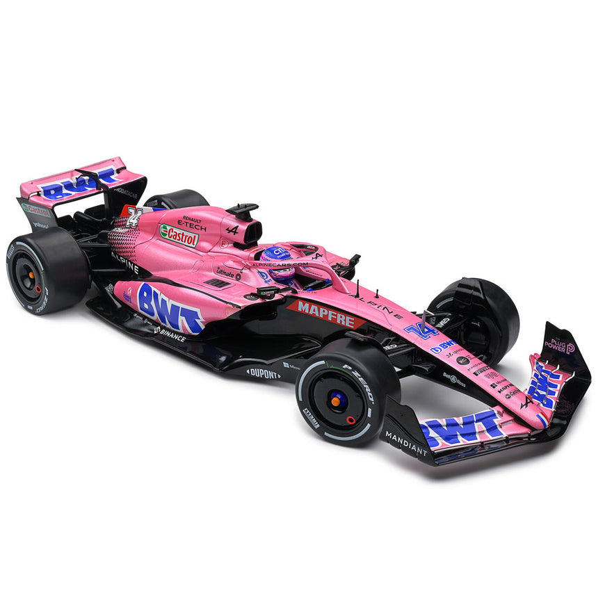 Solido 1:18 Alpine A522 Bahrein GP 2022 - Fernando Alonso Model Car