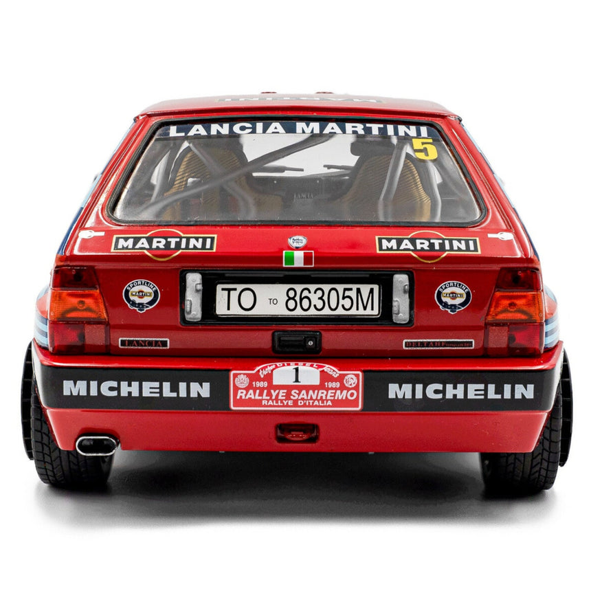 Solido 1:18 Scale Lancia Delta HF Integrale Rally San Remo 1989 Model Car
