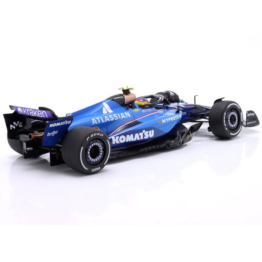 Solido 1:18 Scale Williams FW47 #55 C Sainz Azerbaijan GP 2025 Diecast Model Car