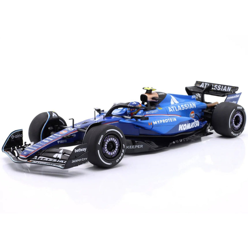 Solido 1:18 Scale Williams FW47 #55 C Sainz Azerbaijan GP 2025 Diecast Model Car
