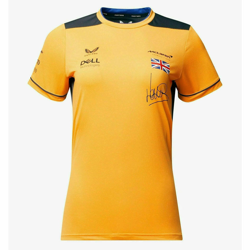 Mclaren F1 Team Ladies Set Up T-Shirt Lando Norris Orange
