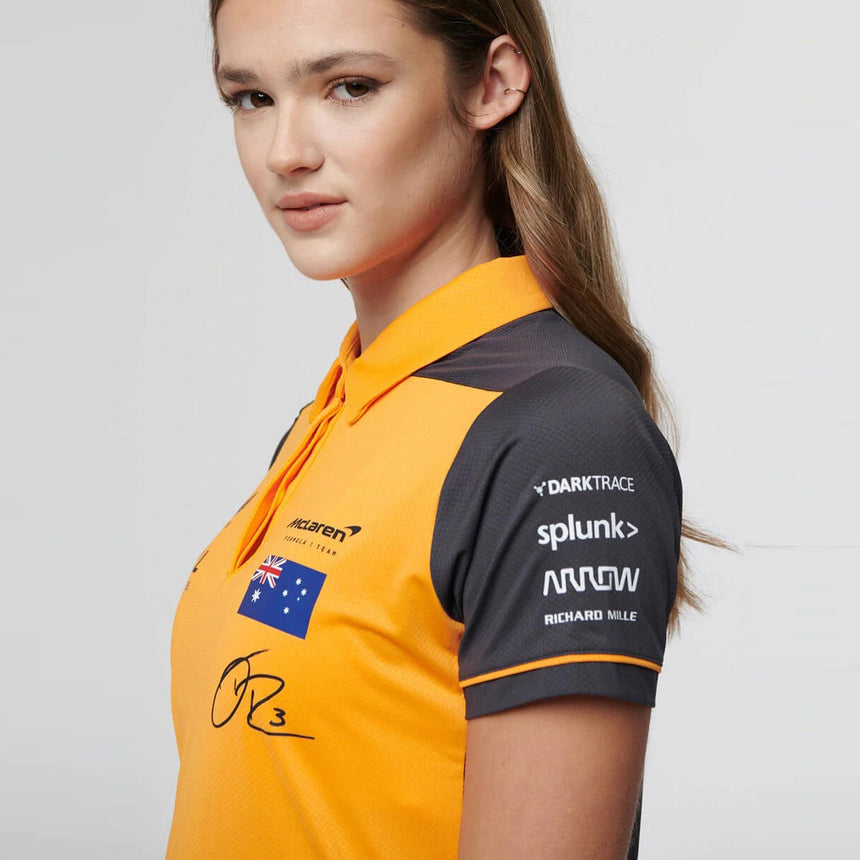 Mclaren F1 Team Ladies Drivers Polo Daniel RIcciardo