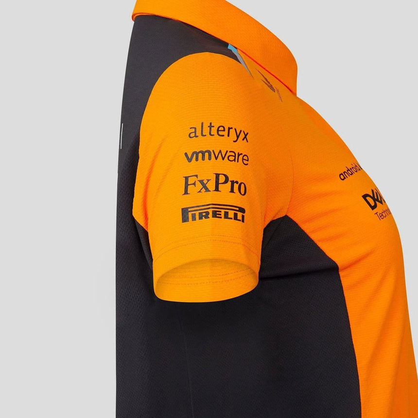 McLaren F1 Team Ladies 2023 Polo Shirt Oscar Piastri Orange