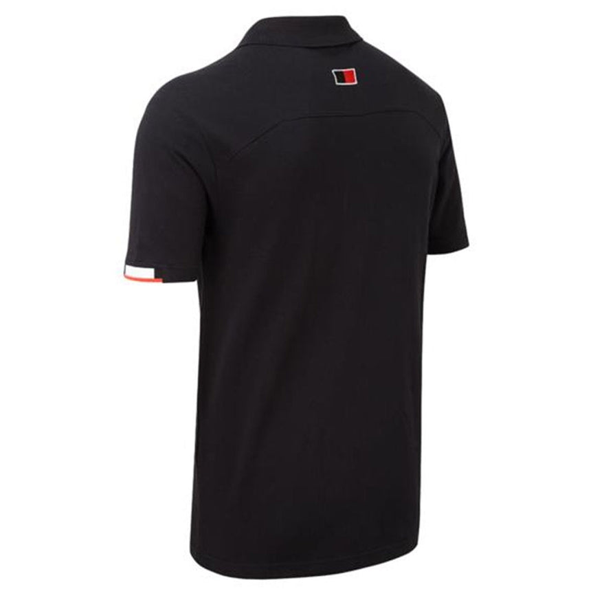 Toyota Gazoo Official Racing Mens Black Polo shirt | Black/Red