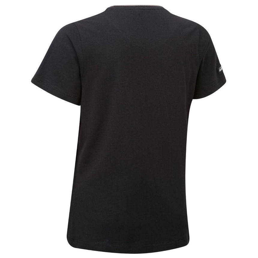 Toyota Gazoo Racing Ladies Classic Small Logo Black T-Shirt