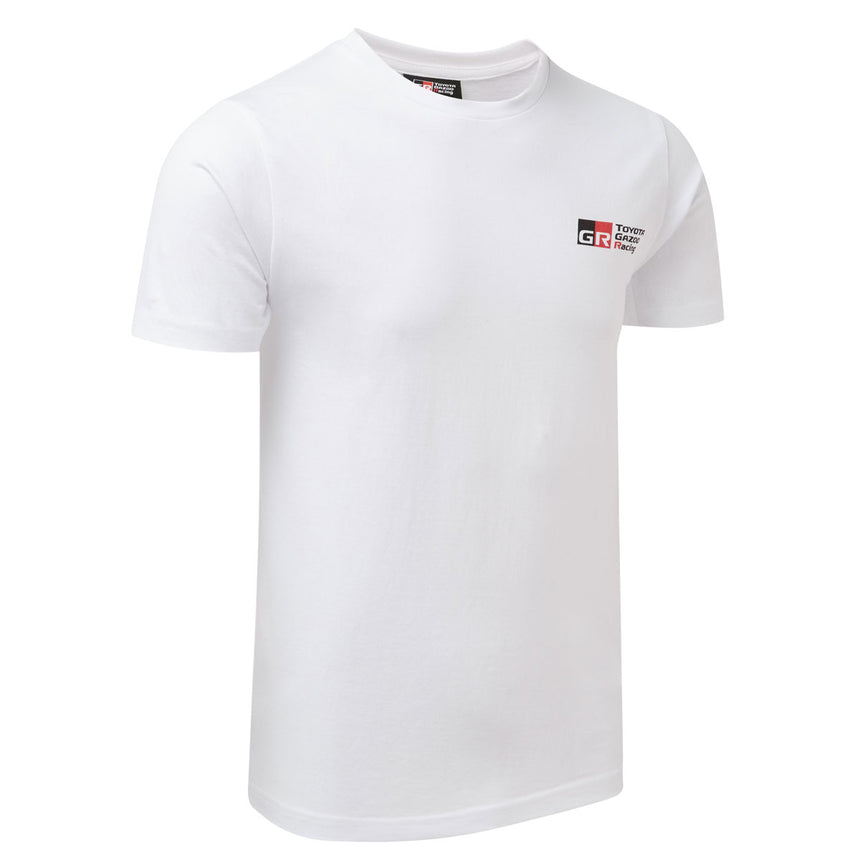 Toyota Gazoo Racing GR Logo Officially Licensed White Activation Tee Shirt