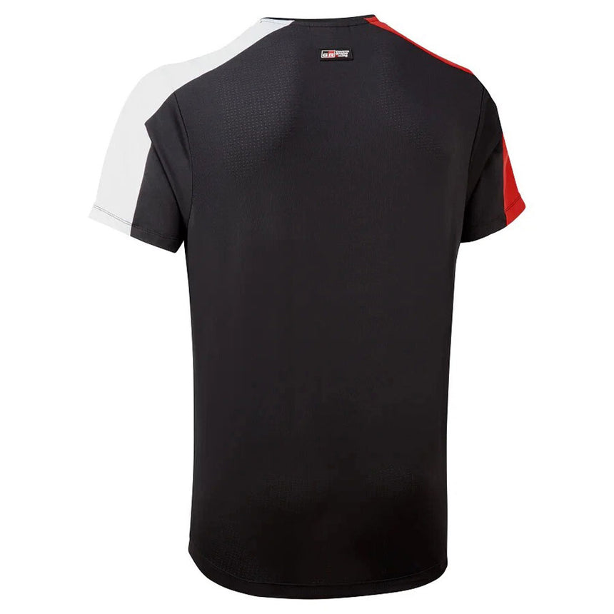 Toyota Gazoo Racing Black GR Logo Contrast Sleeve Tee Shirt