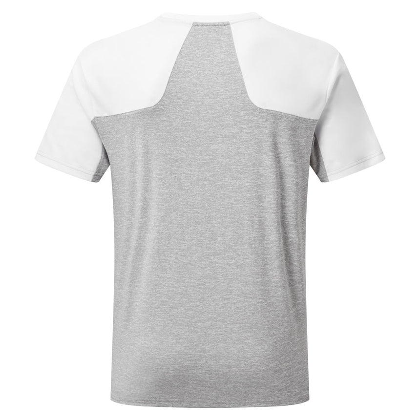 Toyota Gazoo Racing GR Logo Grey White Sleeve Travel Tee Shirt