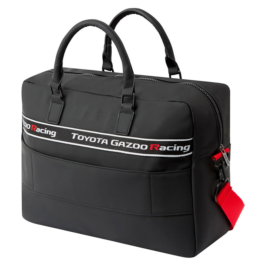 Toyota Gazoo Racing GR Logo Black Team Business Bag With Shoulder Strap