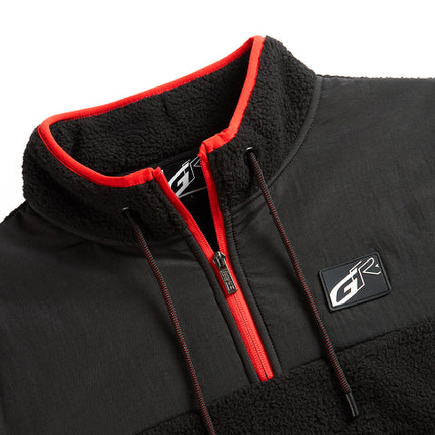 Toyota Gazoo Racing Black GR Logo Travel Fleece