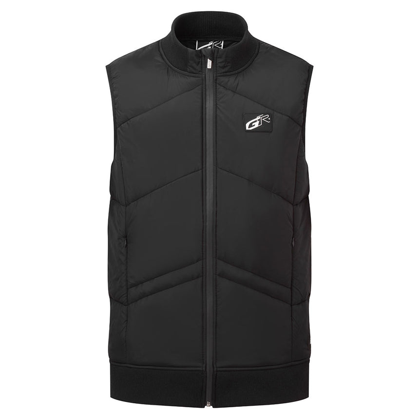 Toyota Gazoo Racing Small GR Logo Official Licensed Black Travel Gilet Jacket