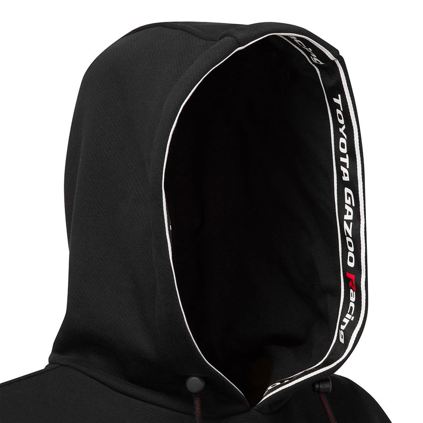 Toyota Gazoo Racing Black GR Logo Hooded Sweat Shirt