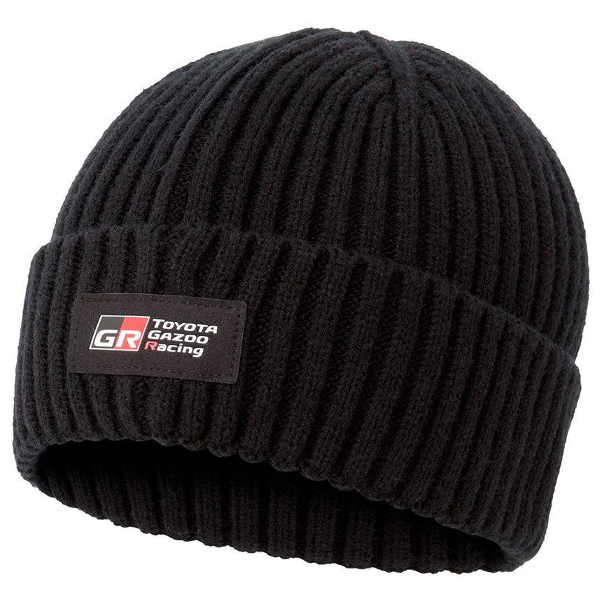Toyota Gazoo Racing GR Logo Black Beanie Hat