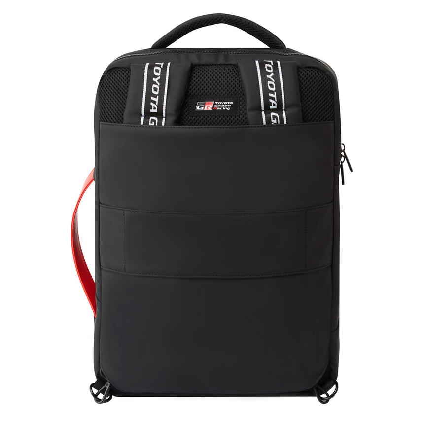 Toyota Gazoo Racing GR Logo Black Team Travel Backpack Rucksack