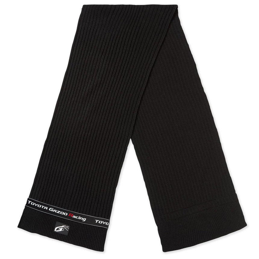 Toyota Gazoo Racing GR Logo Black Travel Scarf