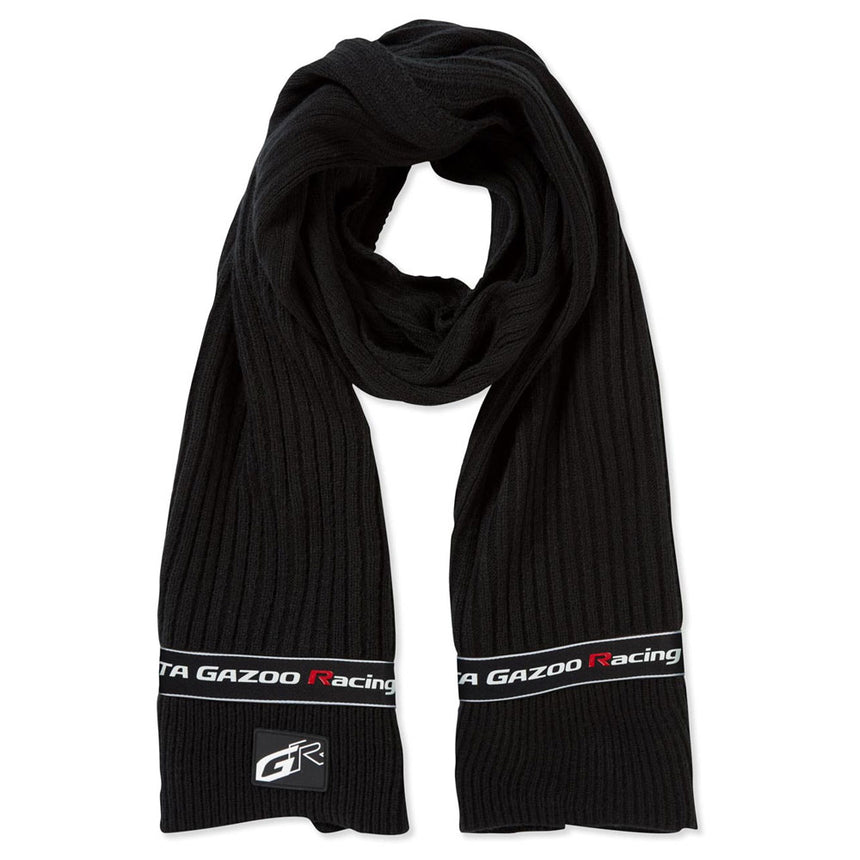 Toyota Gazoo Racing GR Logo Black Travel Scarf