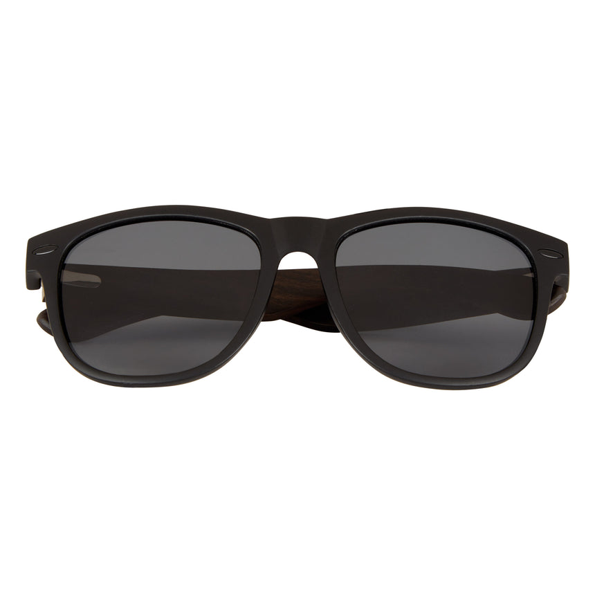 Toyota Gazoo Racing GR Side Logo Black Frame Smoke Lens Wayfarer Sunglasses
