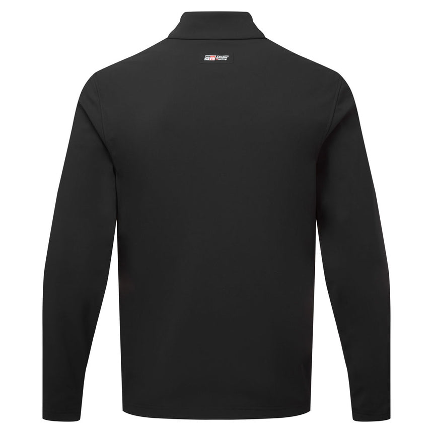 Toyota Gazoo Racing GR Logo Official Licensed Black Softshell Travel Jacket